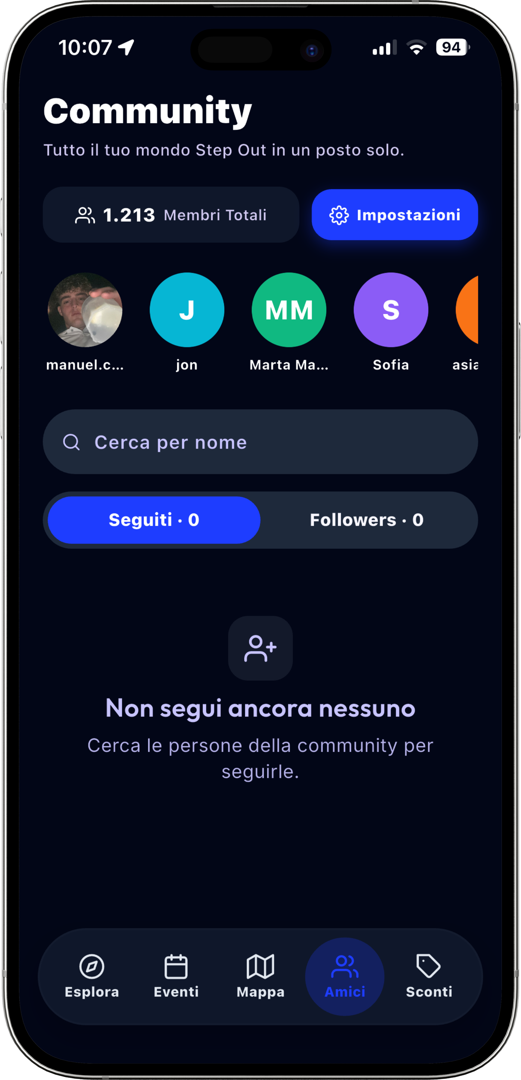 Amici Step-Out