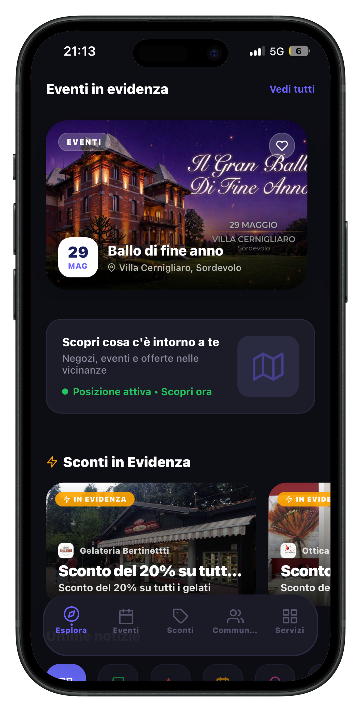 Step-Out App Esplora