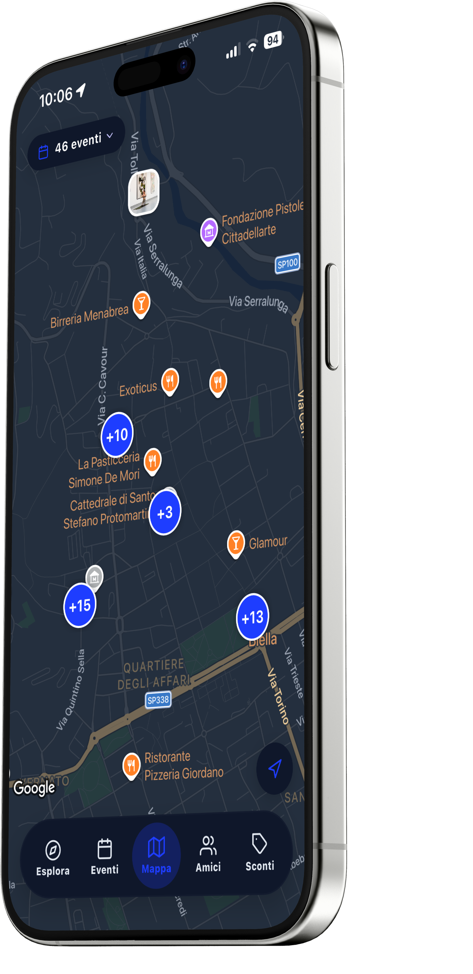 Step-Out App Mappa